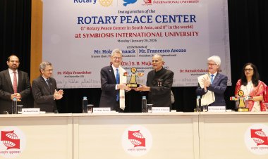Rotary inaugurates new Peace Center at Symbiosis International University (SIU)