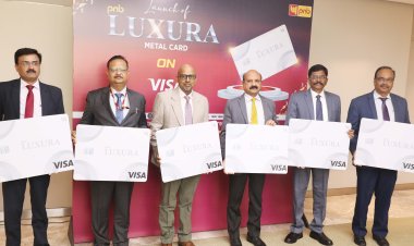 PNB Launches LUXURA Metal Credit Card on VISA Infinite Platform
