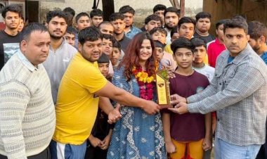 सौहरखा कुश्ती अखाड़े के पहलवानों ने उठाई एसएआई सेंटर की मांग, शालिनी सिंह ने सराहा खेल और पर्यावरण का संगम