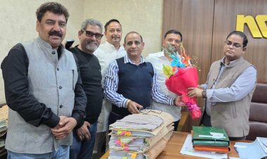 एन.पी.डी.ए ने नोएडा सीईओ के समक्ष रखी समस्याए