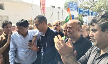 JKIDWS staged a massive Protest for pending issues of Relief (AMR) of Delhi NCR Relief Holders since 2024