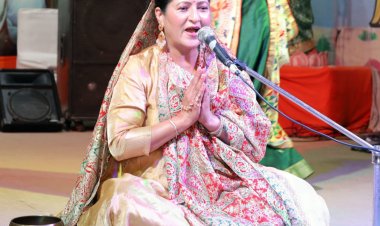 नवरात्रि के अवसर पर अनहद नाद का हुआ आयोजन 