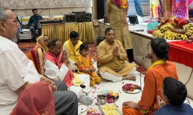 श्रीराम मित्र मंडल द्वारा माता की चौकी का भव्य आयोजन