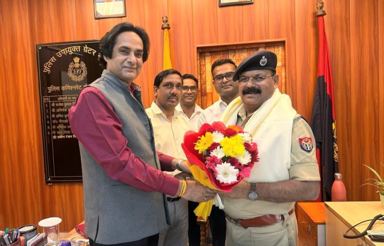 डीसीपी डॉ. प्रवीन रंजन का स्वागत, जिम्मेदारी  के साथ-साथ बढ़ी चुनौती