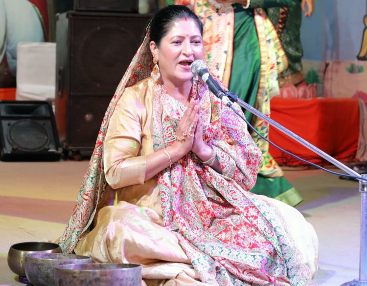 नवरात्रि के अवसर पर अनहद नाद का हुआ आयोजन 