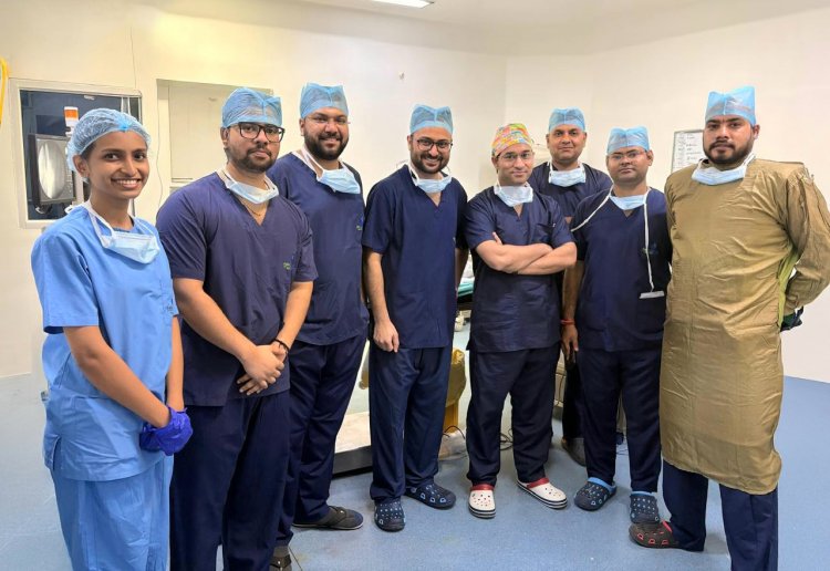 फेलिक्स अस्पताल में एडवांस्ड एंडोस्कोपी से 81 वर्षीय मरीज को मिली नई जिंदगी