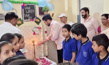 एपेक्ष वेलफेयर फाउंडेशन द्वारा आरओ वॉटर सिस्टम एवं वॉटर चिलर का उद्घाटन