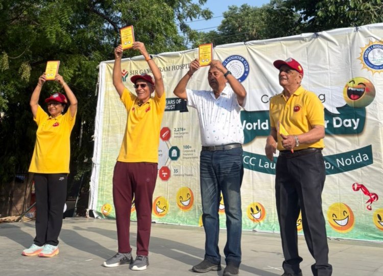 Sir Ganga Ram Hospital Celebrates World Laughter Day 2026 with Community Wellness Initiative in Noida