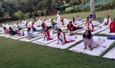 मोटापा निवारण हेतु पाँच दिवसीय योग शिविर का समापन
