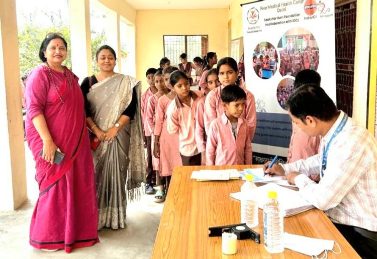 हैप्पी स्कूल, हैप्पी चिल्ड्रेन के तहत 1200 से अधिक बच्चों का कराया स्वास्थ्य परीक्षण : पियाली रॉय