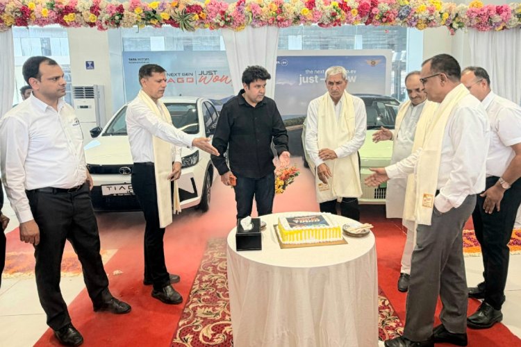 सागर मोटर्स ने अपने 10वें टाटा मोटर्स शोरूम का किया शुभारंभ