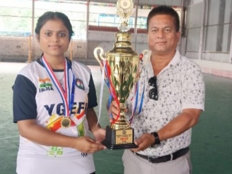 अंतरराष्ट्रीय मंच पर चमकी जीबीयू की शांभवी सिंह, भारतीय हॉकी टीम संग जीता गोल्ड