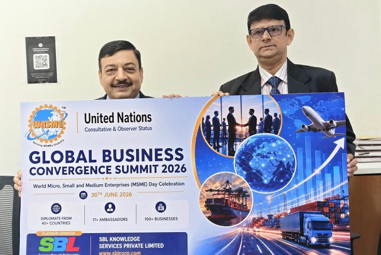 वास्मे ग्लोबल बिजनेस कन्वर्जेस समिट 2026 में 40 से अधिक देशों के राजनयिकों से मिलेंगे भारतीय उद्यमी