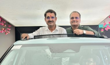 सागर मोटर्स ने किया Tata Sierra.ev का भव्य शुभारंभ