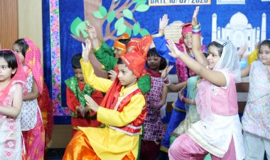 भारत की अमूल्य धरोहर विषय पर कक्षा–1 का आकर्षक एवं ज्ञानवर्धक प्रदर्शन