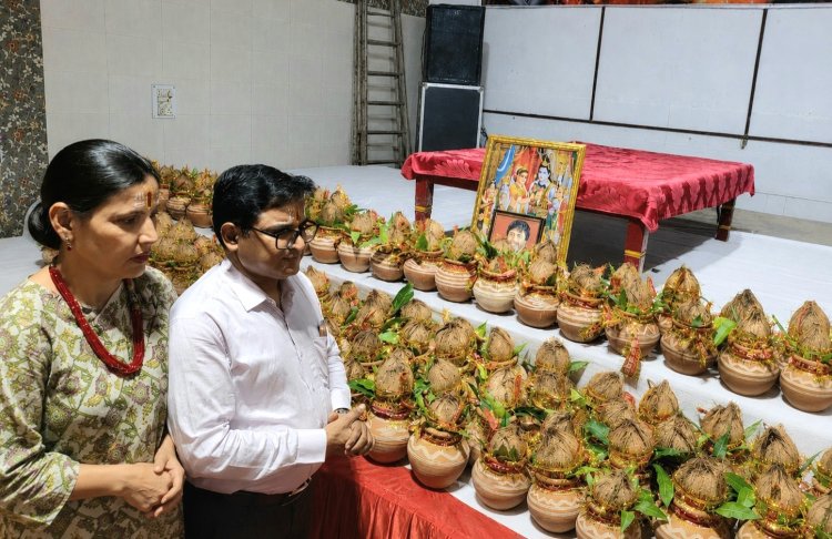 शिव महापुराण कथा के शुभारंभ के साथ फेलिक्स हॉस्पिटल ने लगाया नि:शुल्क स्वास्थ्य शिविर