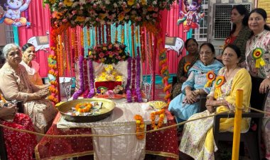 लक्ष्मी नारायण मंदिर में मनाया गया जन्मोत्सव, 11 फीट शिवलिंग रही आकर्षण का केंद्र