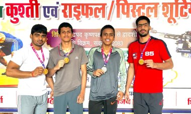 भाऊराव देवरस सरस्वती विद्या मंदिर के छात्र ने 38वीं क्षेत्रीय स्तर कुश्ती में फहराया अपना परचम