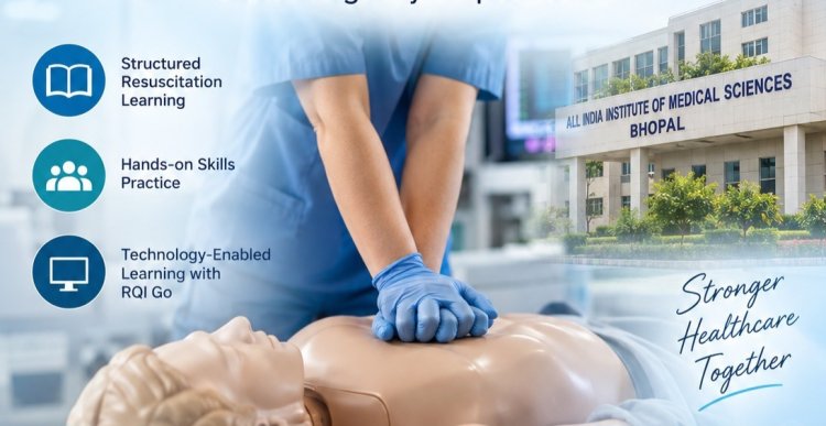 RDA AIIMS Bhopal Partners with MedLern to Strengthen Resuscitation Training and Emergency Preparedness